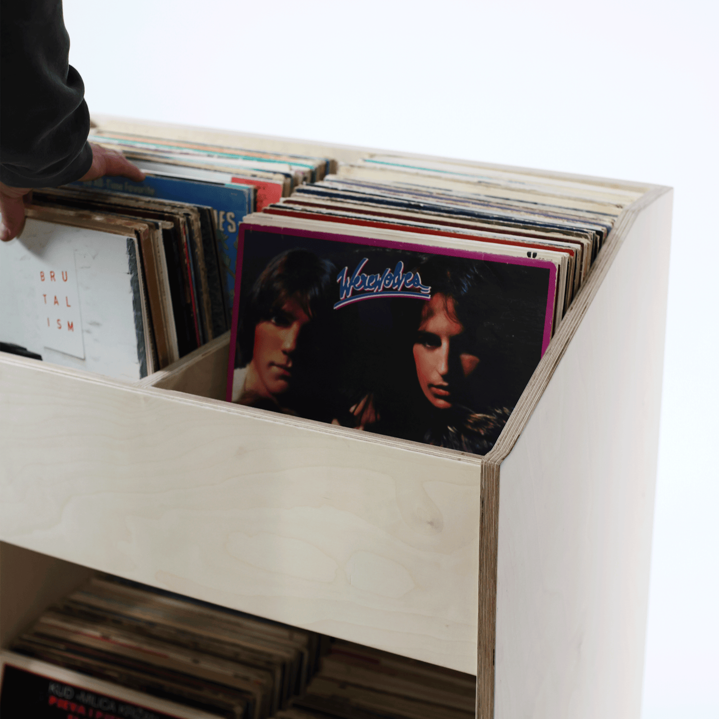 The Ultra Vinyl Record Storage Bin