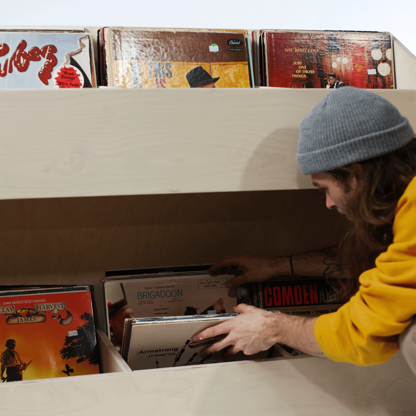 The Mother Ship Vinyl Record Storage Bin