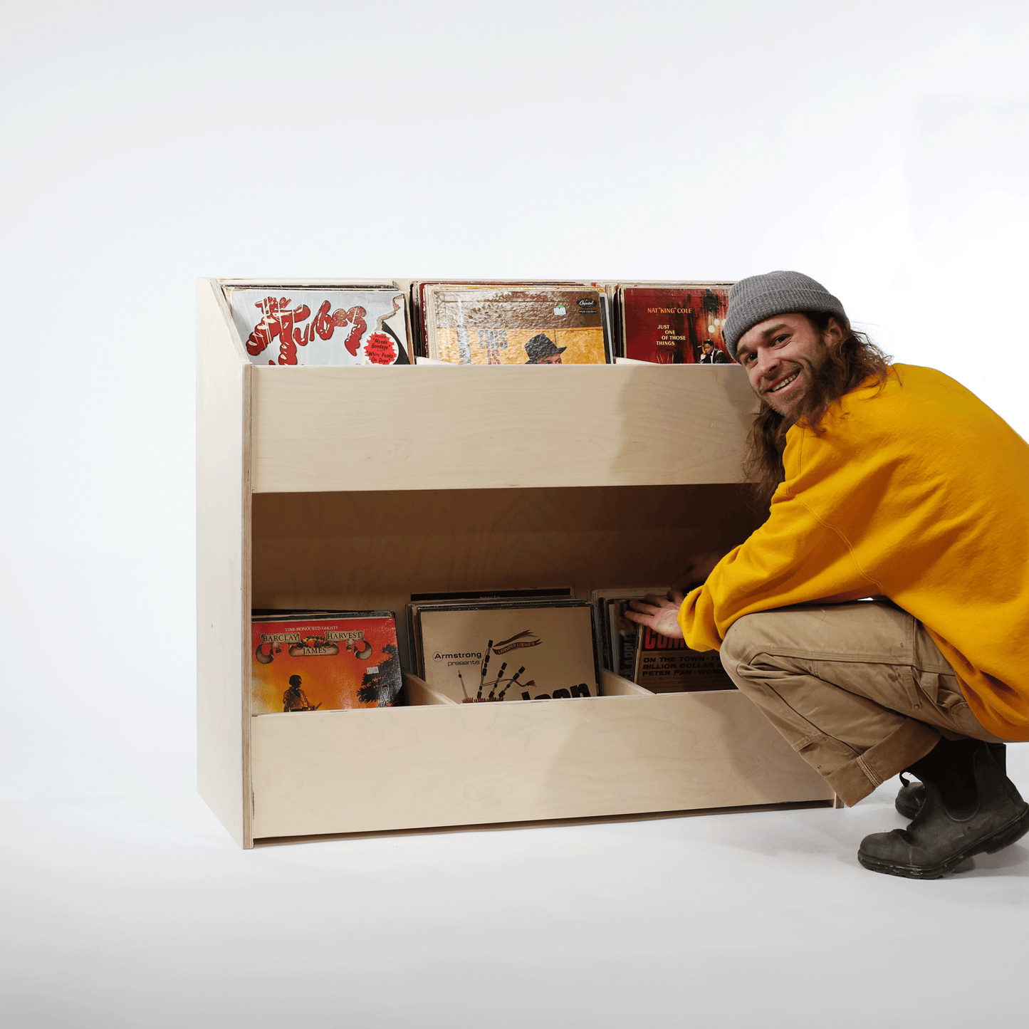 The Mother Ship Vinyl Record Storage Bin